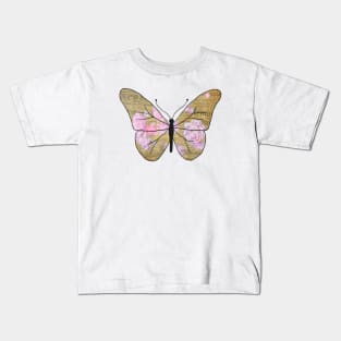 Schmetterling zwischen den Zeilen Kids T-Shirt